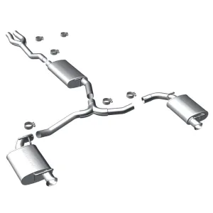 MagnaFlow Cat-Back Exhaust (Dual Split Rear): Dodge Charger 3.6L V6 2011 - 2023