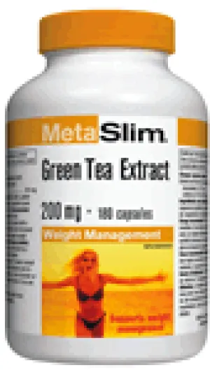 MetaSlim Green Tea Extract, 200 mg, 180 capsules