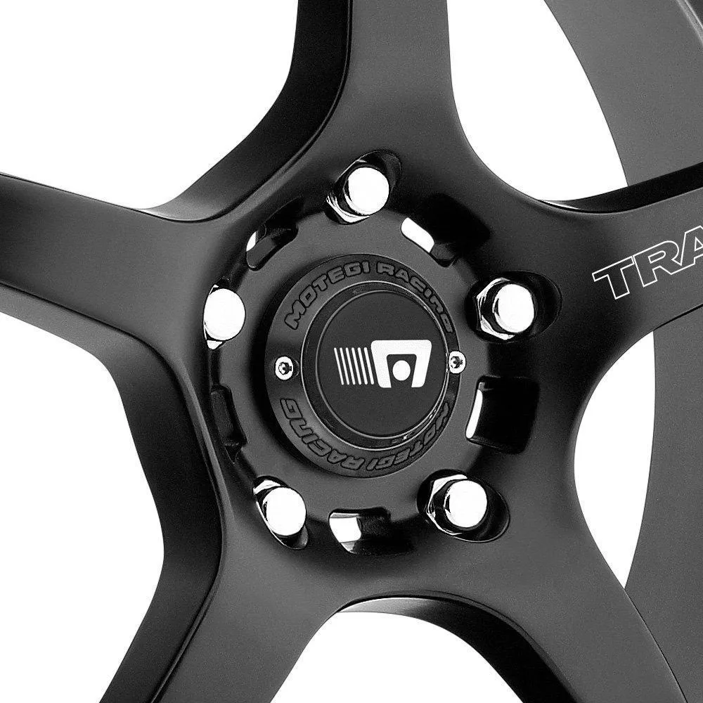 Motegi Racing MR131 Traklite Wheels (18x8 5x100  45) Satin Black