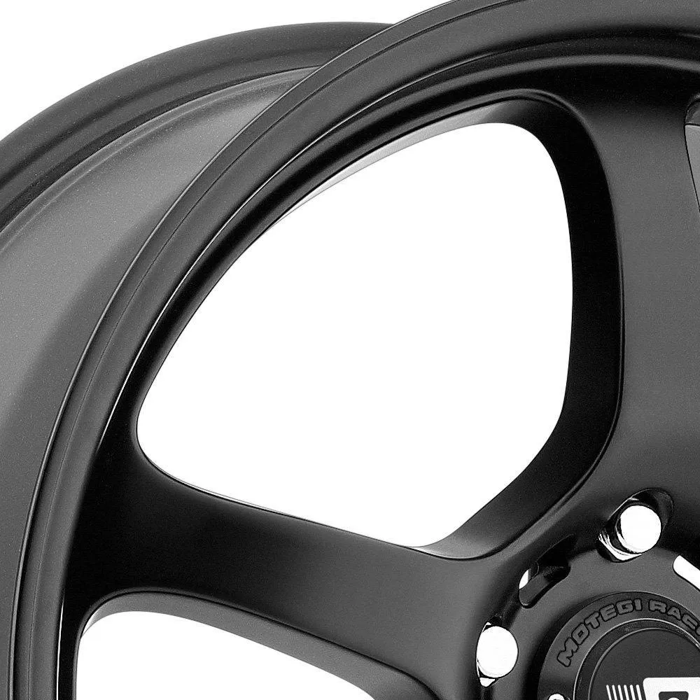 Motegi Racing MR131 Traklite Wheels (18x8 5x100  45) Satin Black
