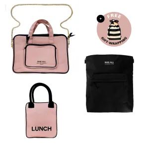 Office Essentials Packing Set 3-Pack, Pink/Blush
