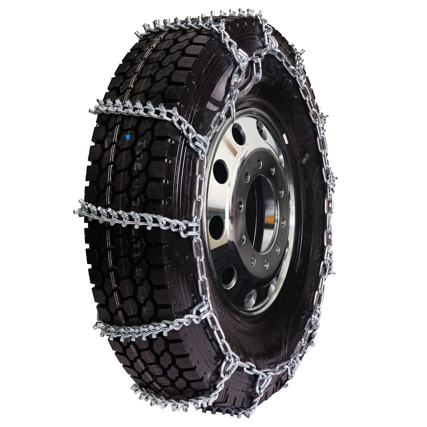 pewag 7mm, Star Stud, Ladder Pattern Tire Chains without Cams - for Light Truck - Pair - USA2228S 7ST