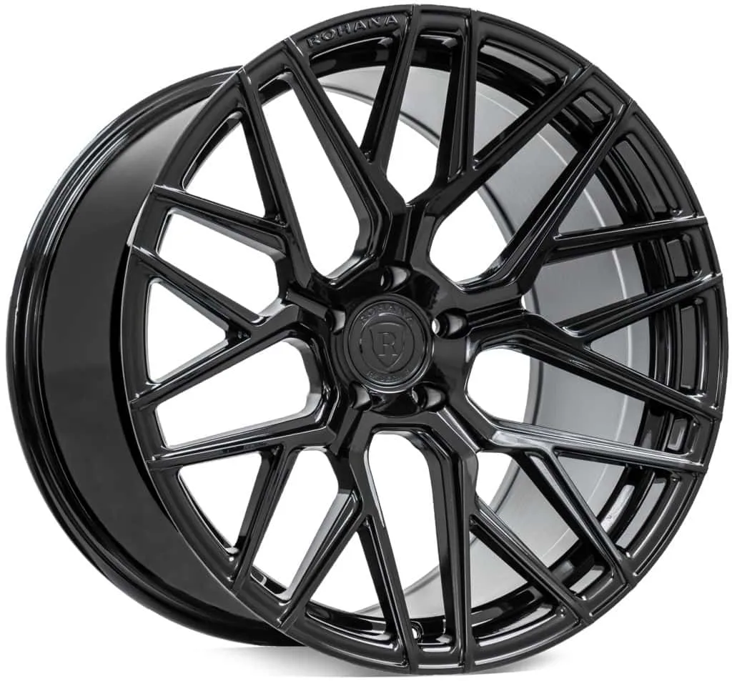 Rohana RFX10 Cross Forged Wheels (21x10.5 5x120 20ET CB 74.1) Brushed Titanium / Gloss Black / Brushed Bronze