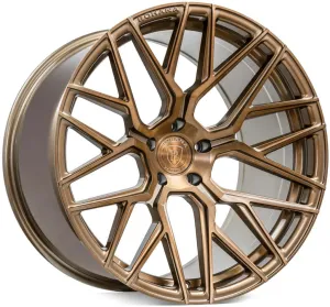Rohana RFX10 Cross Forged Wheels (21x10.5 5x120 20ET CB 74.1) Brushed Titanium / Gloss Black / Brushed Bronze