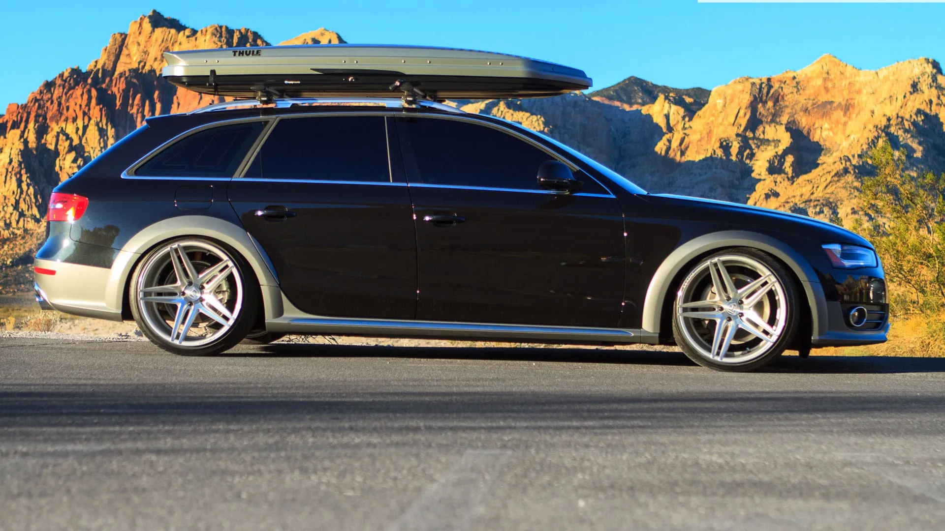 Rohana RFX15 Cross Forged Wheels (20x10 5x120 40ET CB 74.1) Brushed Titanium / Gloss Black / Gloss Red