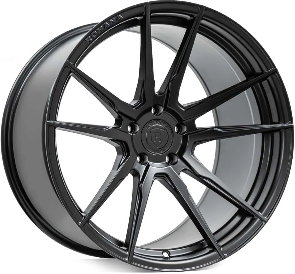 Rohana RFX2 Cross Forged Wheels (22x9 5x120 30ET CB 74.1) Brushed Titanium or Matte Black