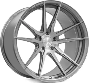 Rohana RFX2 Cross Forged Wheels (22x9 5x120 30ET CB 74.1) Brushed Titanium or Matte Black
