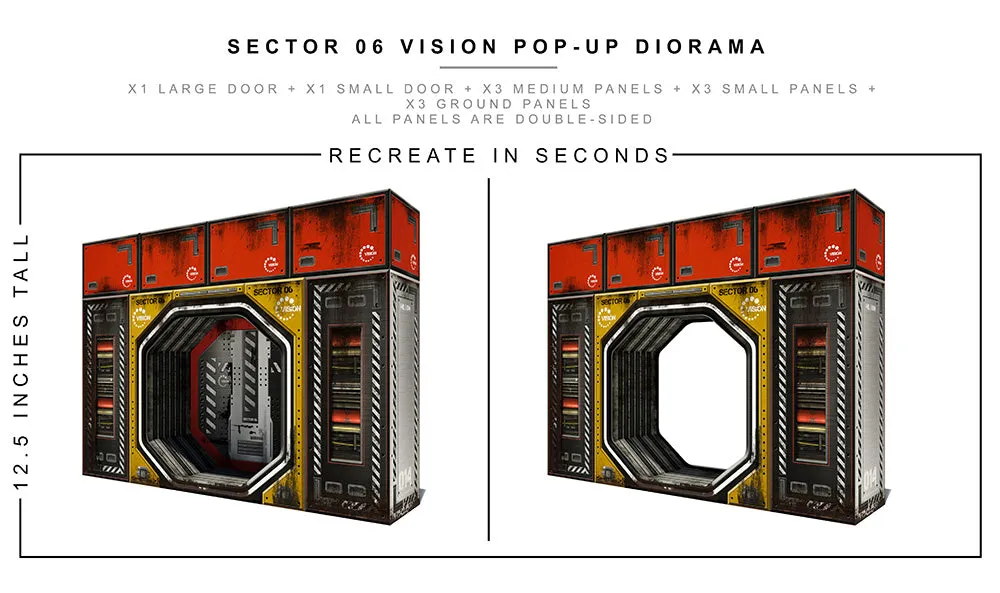 Sector 06 Vision Pop-Up Diorama 1/12