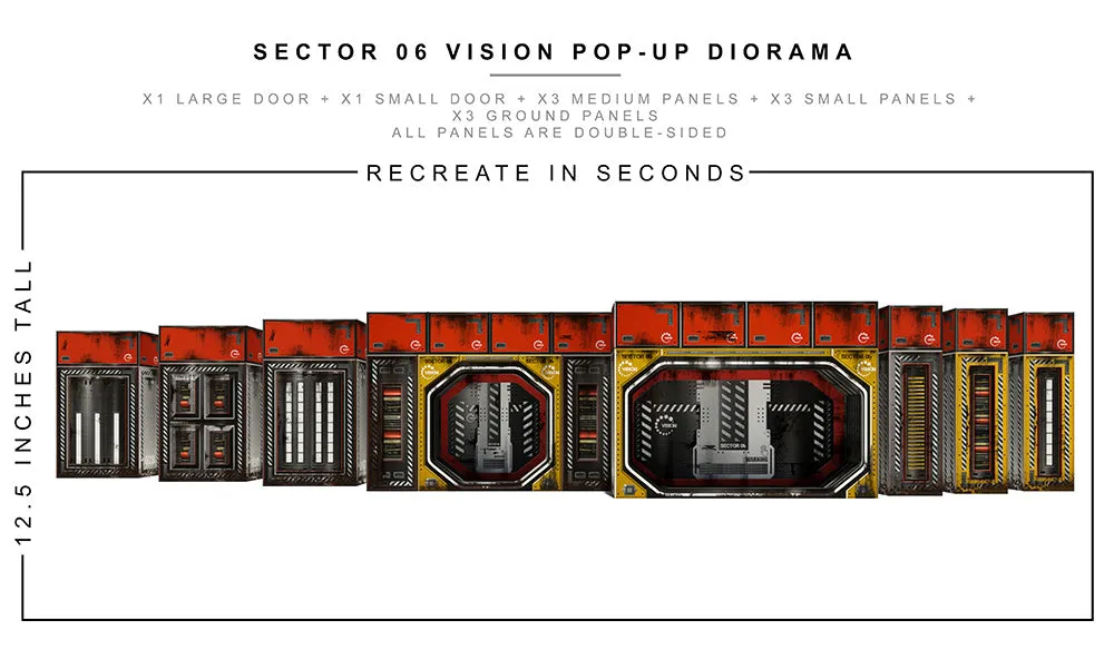 Sector 06 Vision Pop-Up Diorama 1/12