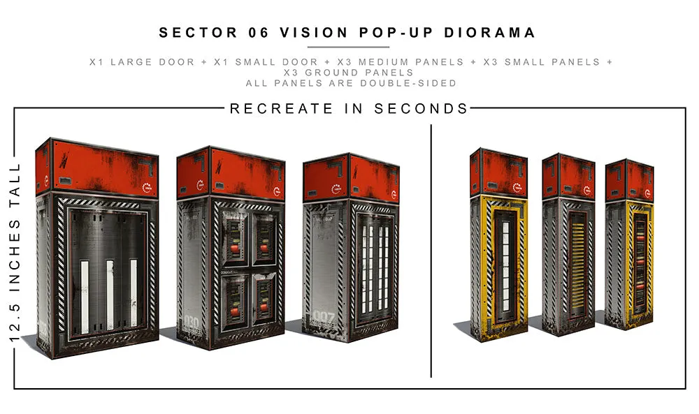 Sector 06 Vision Pop-Up Diorama 1/12