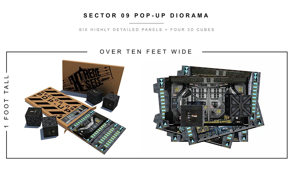 Sector 09 Pop-Up Diorama 1/12