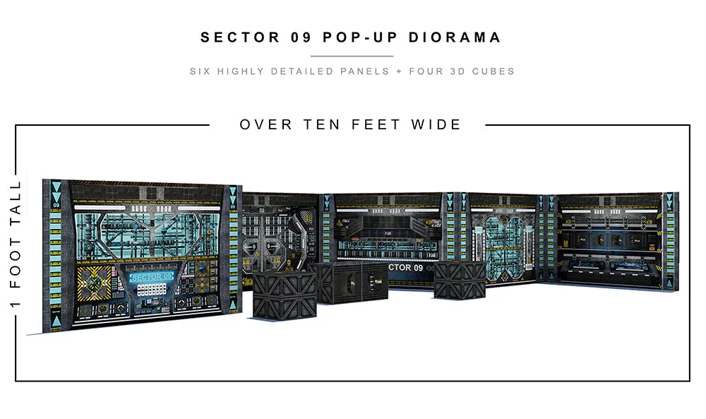 Sector 09 Pop-Up Diorama 1/12