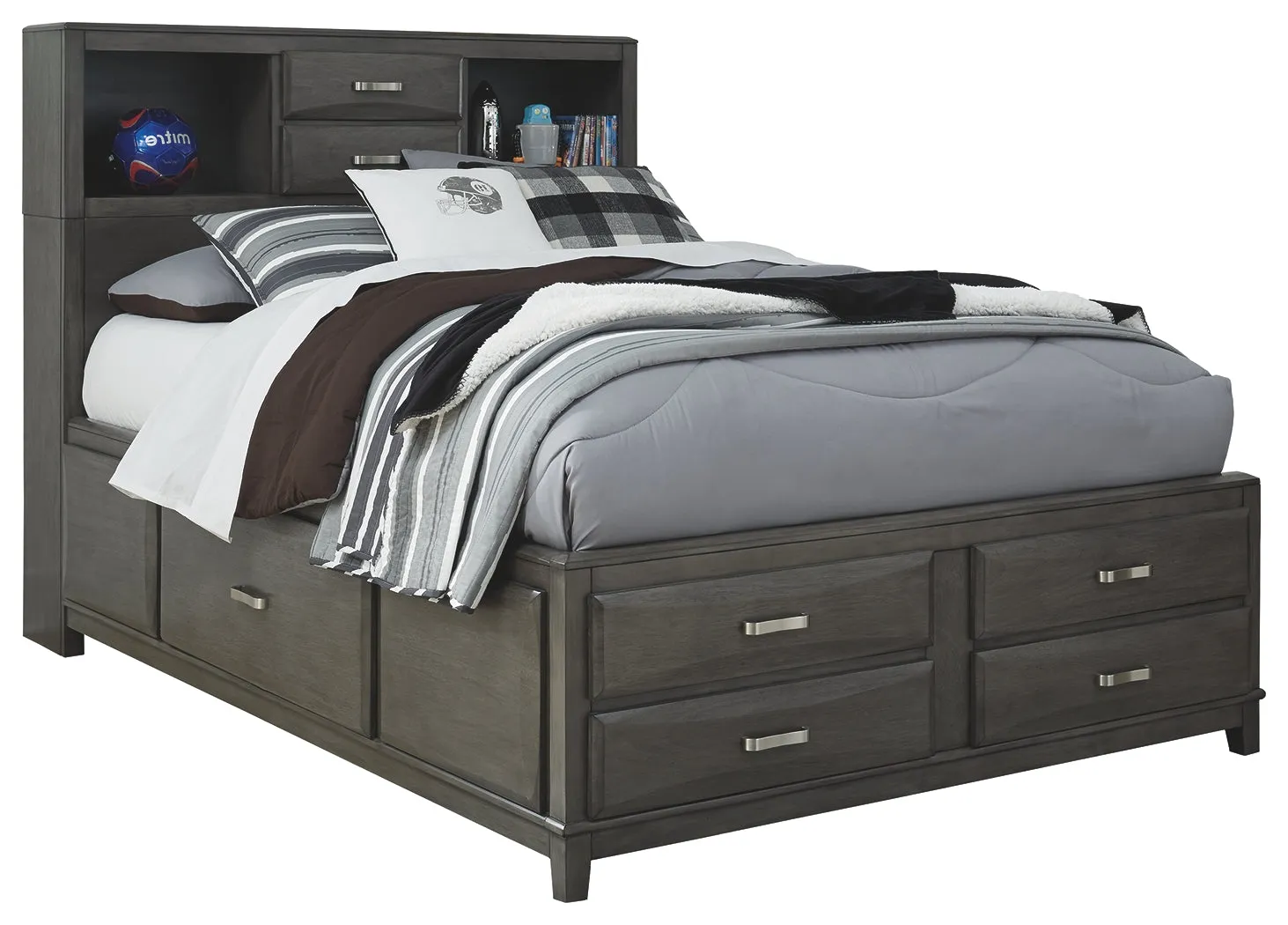 Signature Design by Ashley Caitbrook Full Storage Bed with 7 Drawers