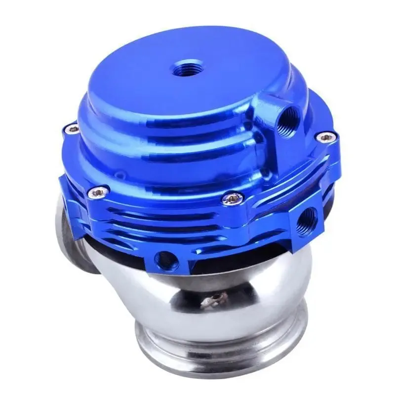 SPELAB Bolt-on 44mm V-band External Turbo Exhaust Manifold Wastegate Red/Black/Brown/Silver/Purple