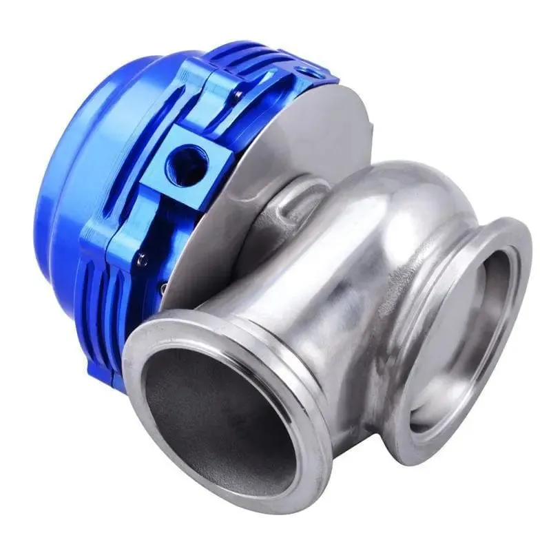 SPELAB Bolt-on 44mm V-band External Turbo Exhaust Manifold Wastegate Red/Black/Brown/Silver/Purple