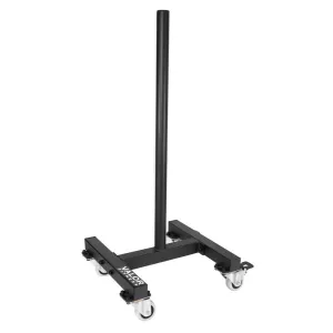 Stackable Rolling Bumper Plate Storage