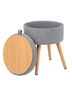 Stool With Storage Space