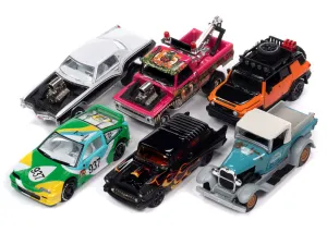 Street Freaks 2023 Set B of 6 Cars Release 2 1/64 Diecast Model Cars by Johnny Lightning