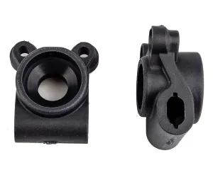Team Associated RC10B74.1 Factory Team Rear Hubs (Carbon) 92302