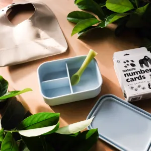 The Wholesome Store Silicone Bento Box Small Sea Salt