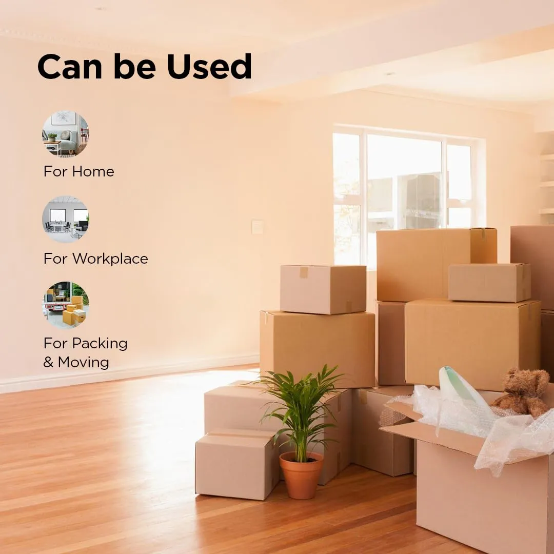 Umai 3 Ply Corrugated Box for Packing | Brown Packing Box | Packaging Box | Storage Box- Pack of 100