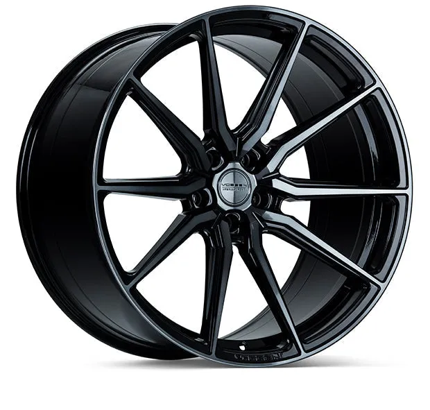 Vossen HF-3 Wheels (22x10.5 / 5x120 / ET38 / Deep Face / 72.56) Gloss Graphite Polished or Gloss Black