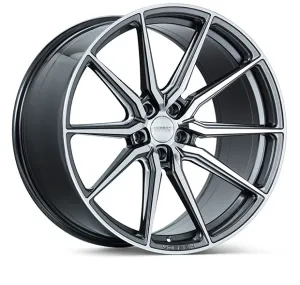 Vossen HF-3 Wheels (22x10.5 / 5x120 / ET38 / Deep Face / 72.56) Gloss Graphite Polished or Gloss Black