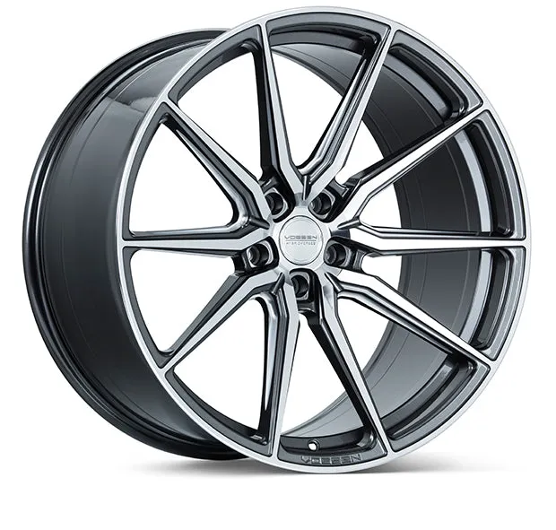 Vossen HF-3 Wheels (22x10.5 / 5x120 / ET38 / Deep Face / 72.56) Gloss Graphite Polished or Gloss Black