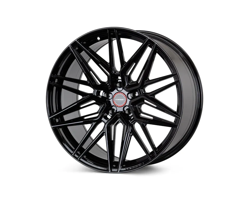 Vossen HF-7 Wheels (21x9 / 5x112 / Flat Face / 66.5) [Gloss Black or Silver Polished] ET25 or ET32 Offset