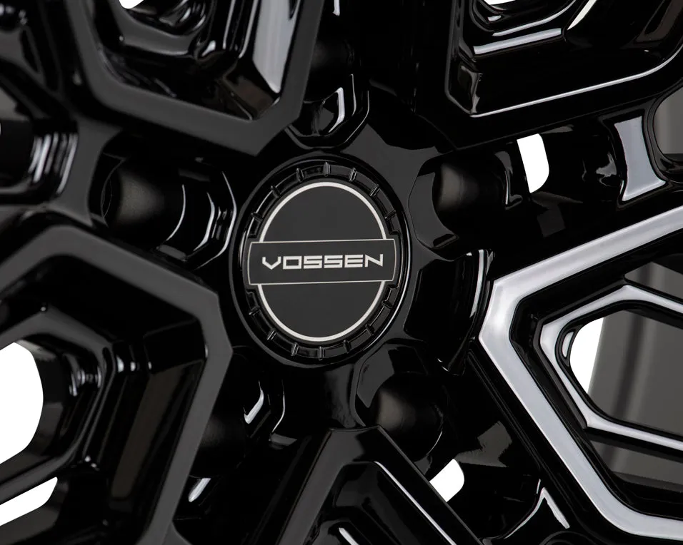 Vossen HF-7 Wheels (21x9 / 5x112 / Flat Face / 66.5) [Gloss Black or Silver Polished] ET25 or ET32 Offset