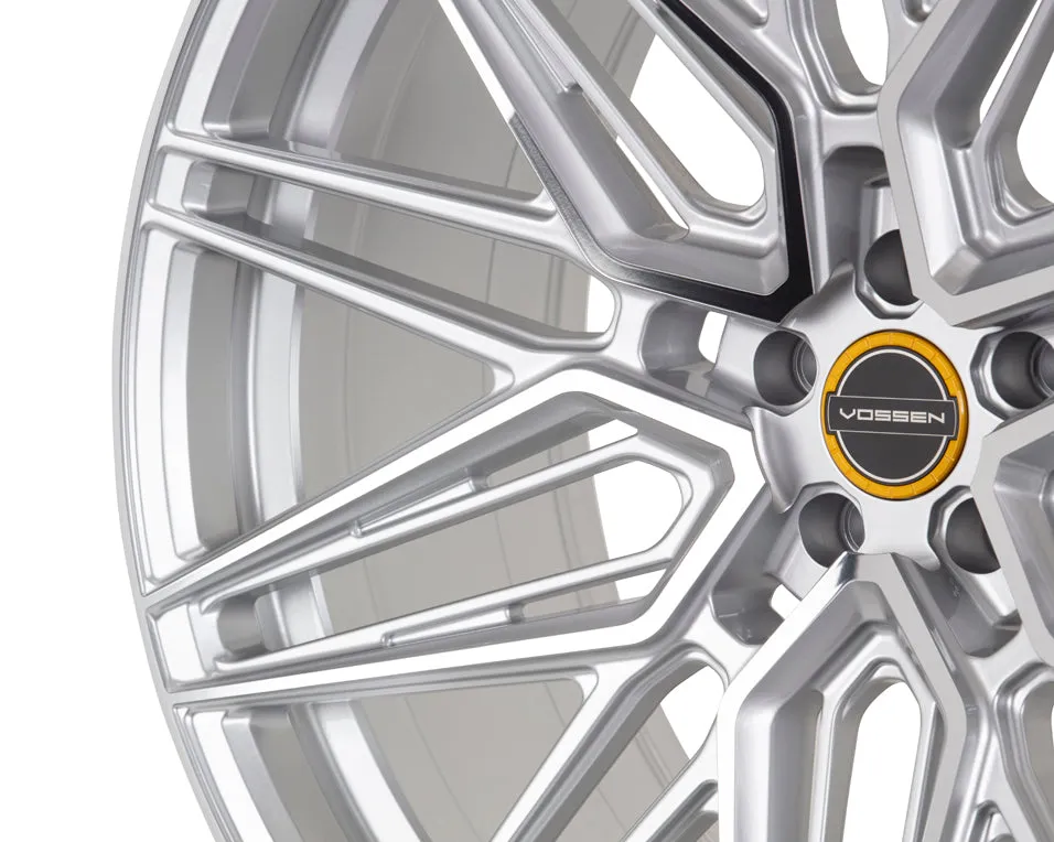 Vossen HF-7 Wheels (21x9 / 5x112 / Flat Face / 66.5) [Gloss Black or Silver Polished] ET25 or ET32 Offset