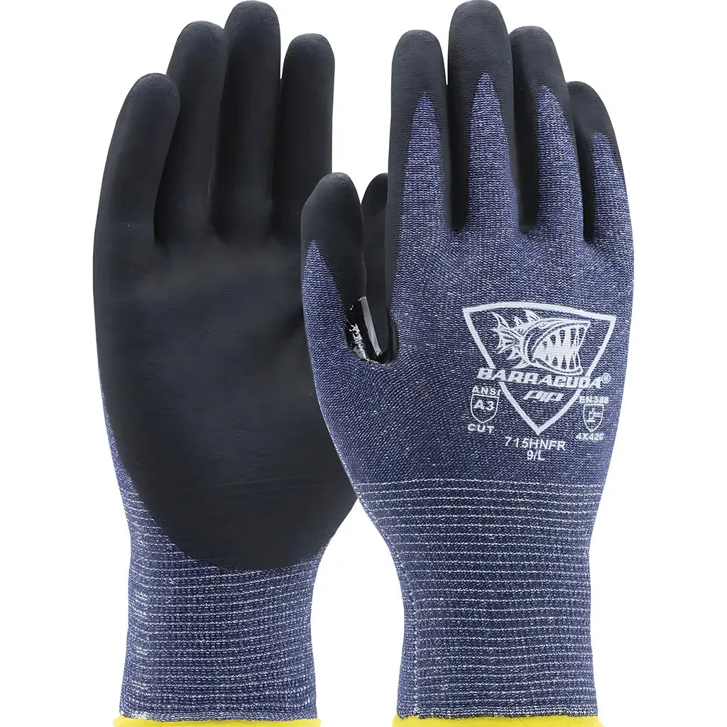 West Chester 715HNFR/XL Seamless Knit Polykor Blended Glove with Nitrile Coated Foam Grip on Palm & Fingers