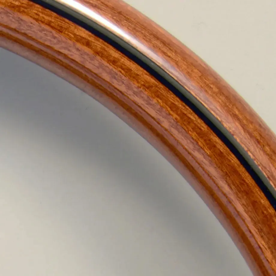 Wood Grain Look Drift Style Steering Wheel (350mm)
